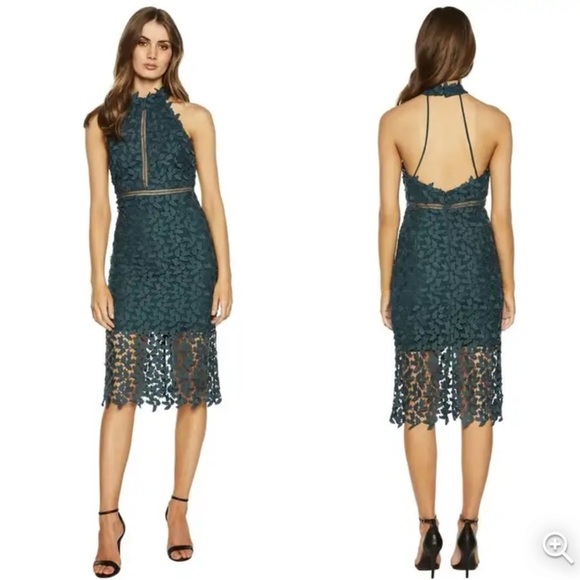NWT.‎ Bardot | Dresses | Bardot - Gemma Midi Dress In Green size 8 - Picture 7 of 14